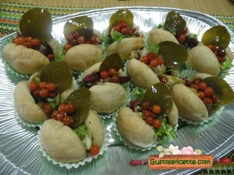 Pesche salate farina di orzo nudo