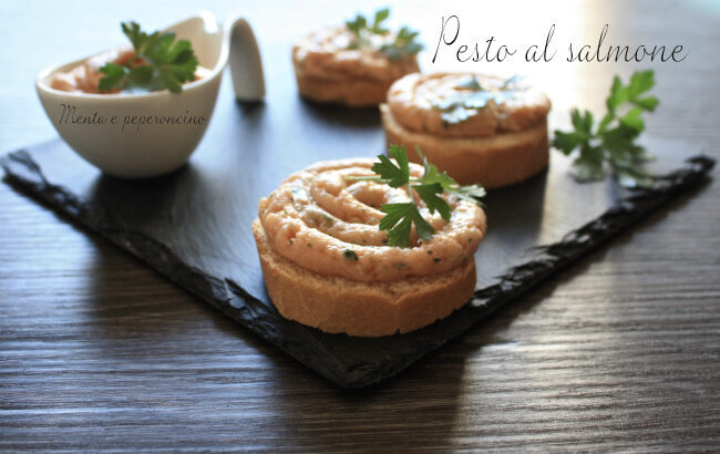 Pesto al salmone
