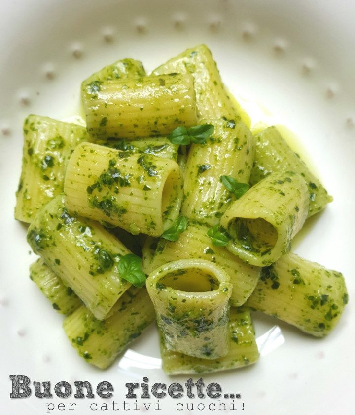 Pesto alla genovese con frullatore