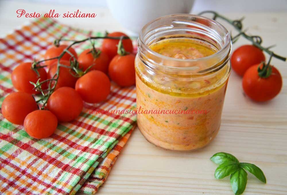 Pesto alla siciliana