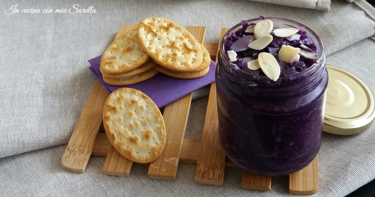 Pesto di cavolo cappuccio rosso