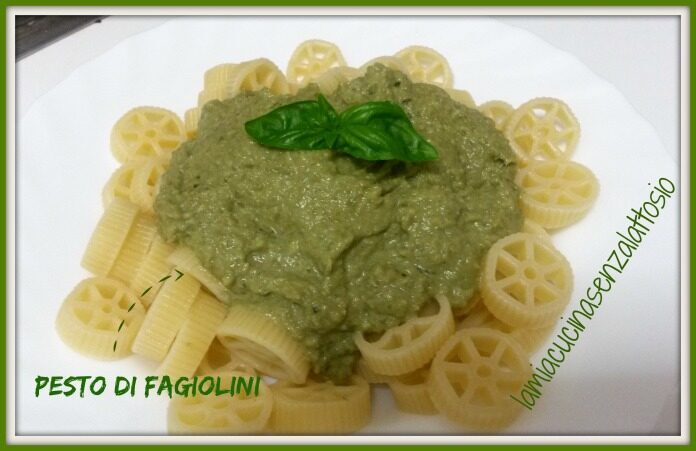 Pesto di fagiolini senza lattosio