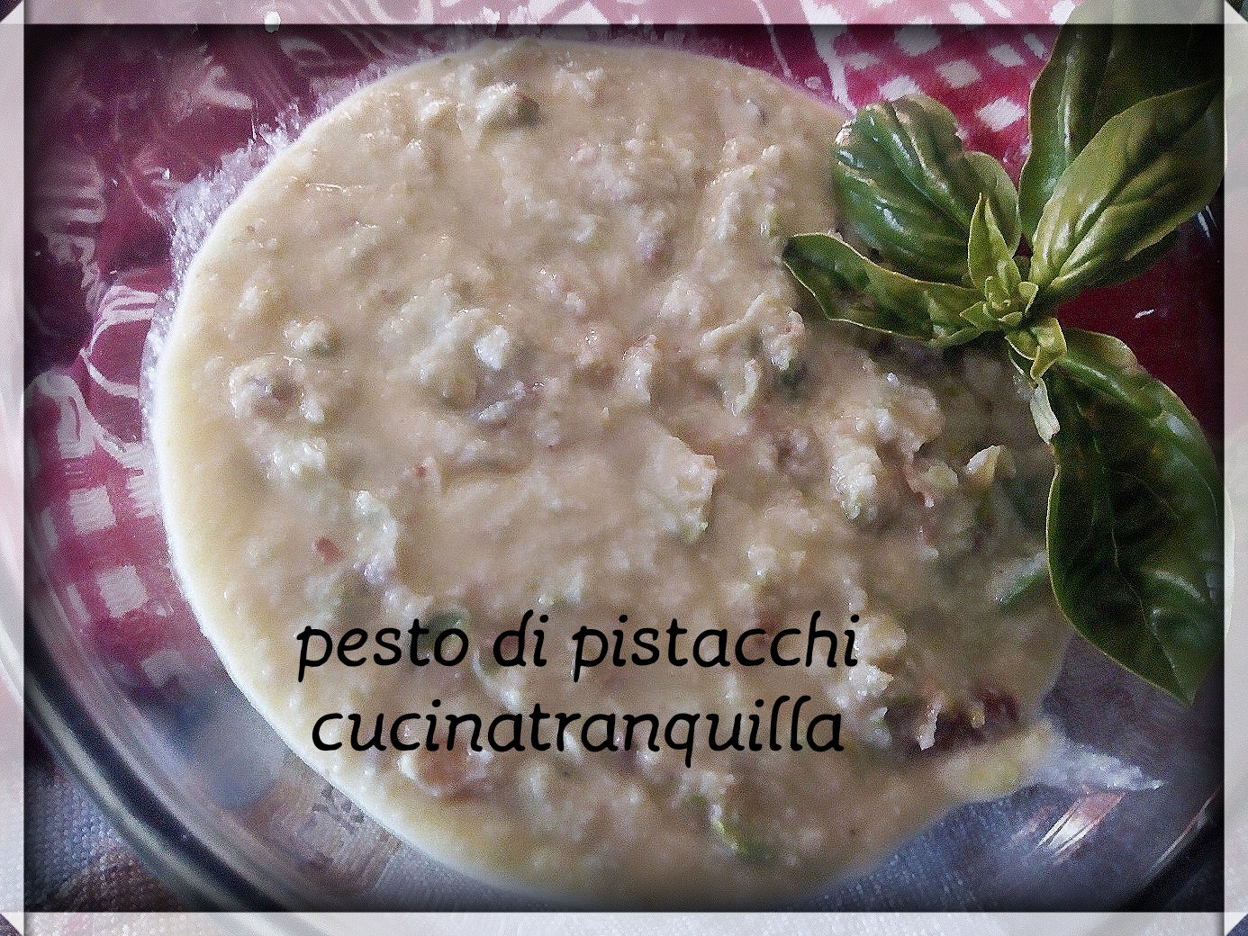 Pesto di pistacchi