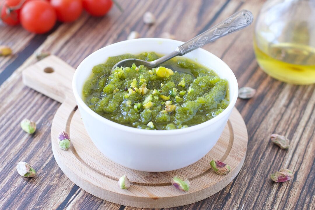 Pesto di pistacchi ricetta