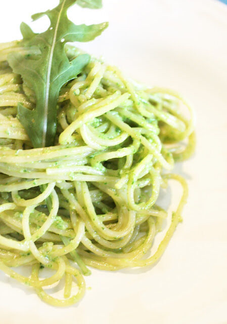 Pesto di rucola e mandorle