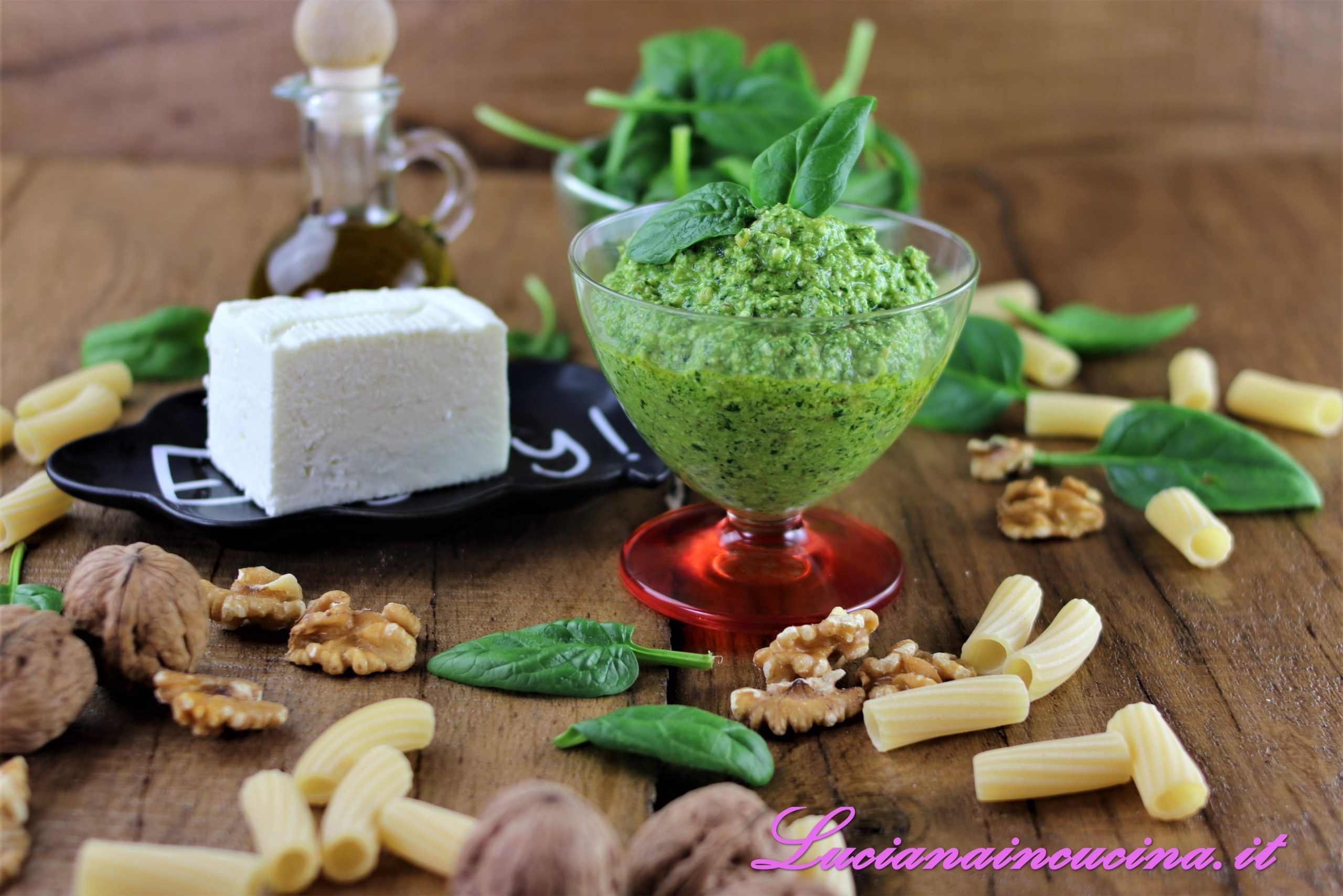 Pesto di spinaci