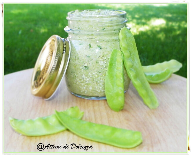 Pesto di taccole