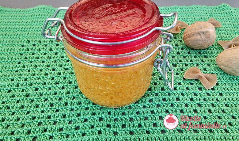 Pesto di zucca con bimby light