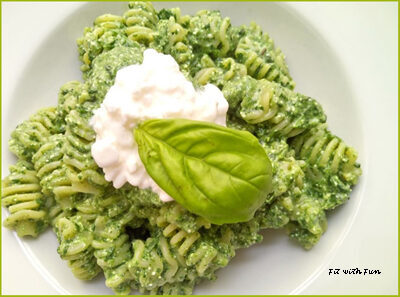 Pesto fit e light di broccoli e fiocchi di latte