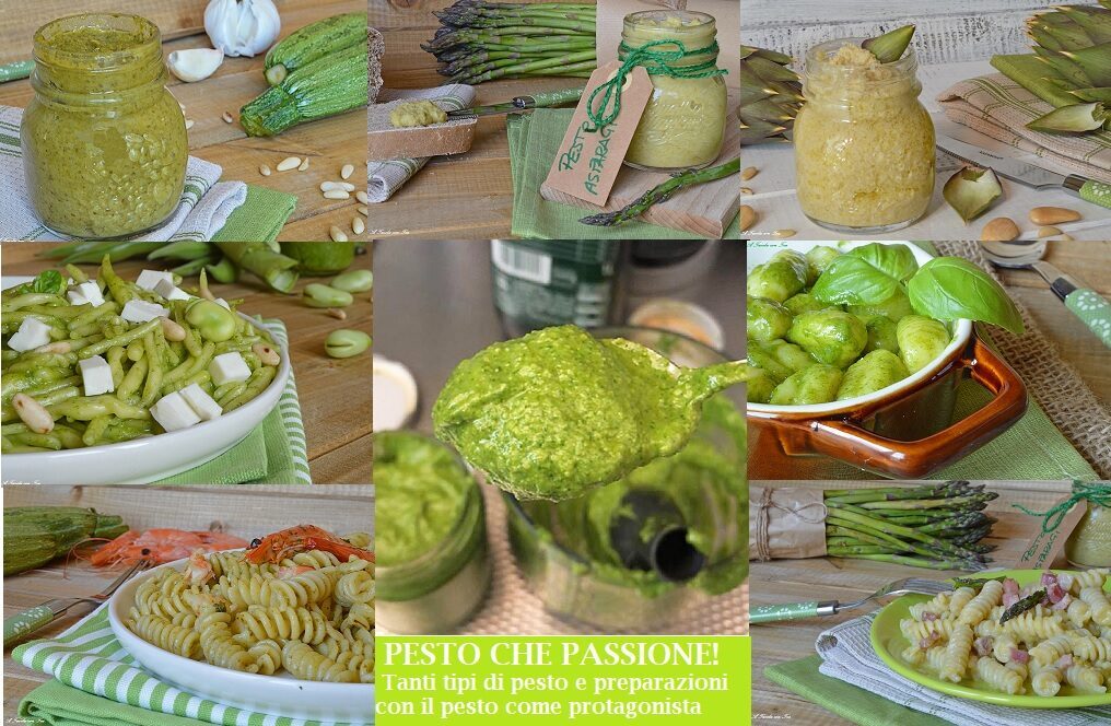 Pesto raccolta di ricette