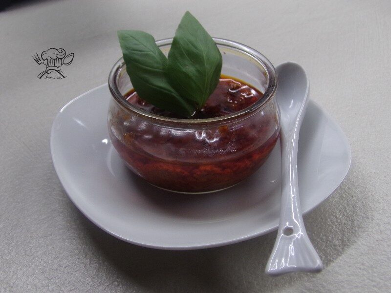 Pesto rosso piccante %