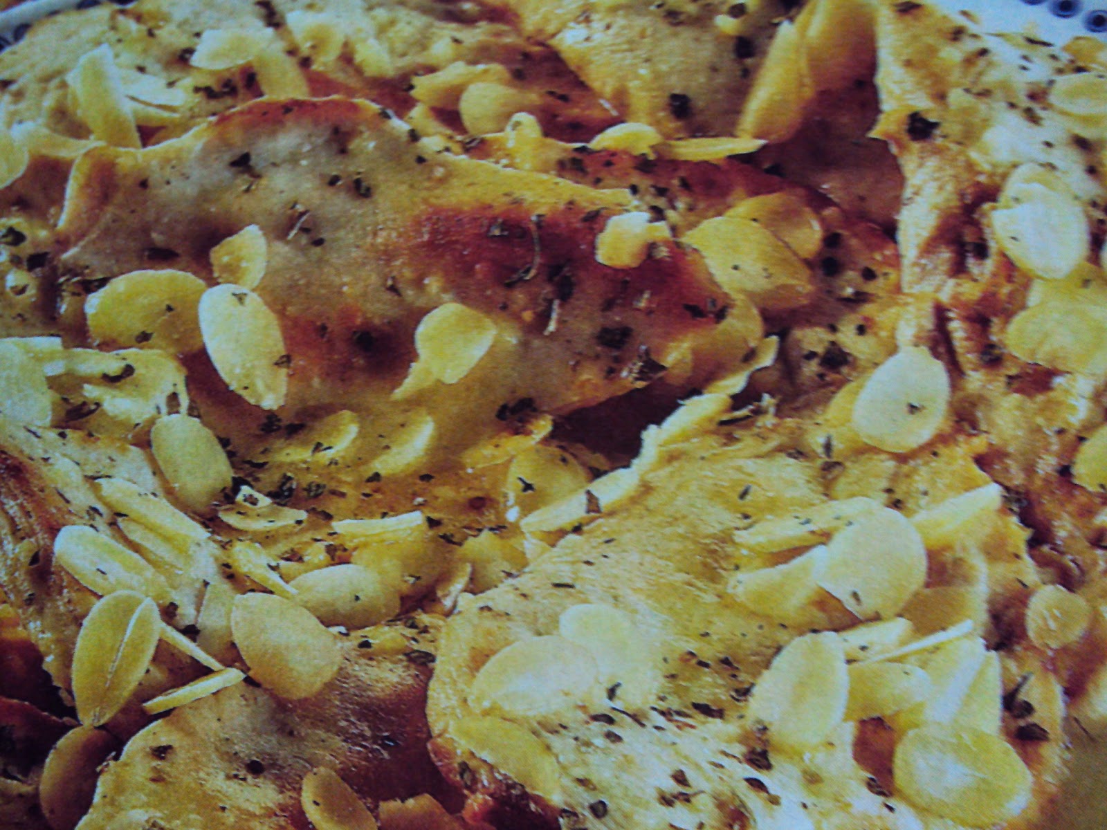 Petti di pollo alle mandorle