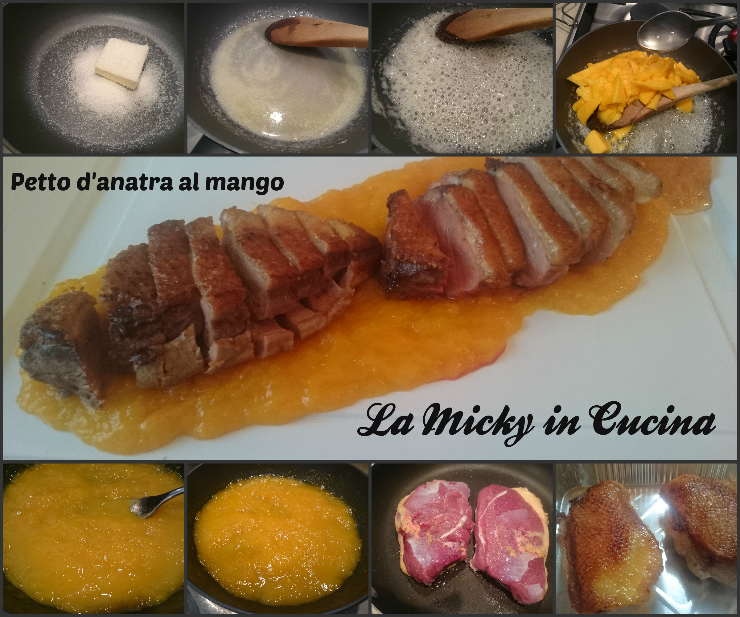 Petto d’anatra al mango