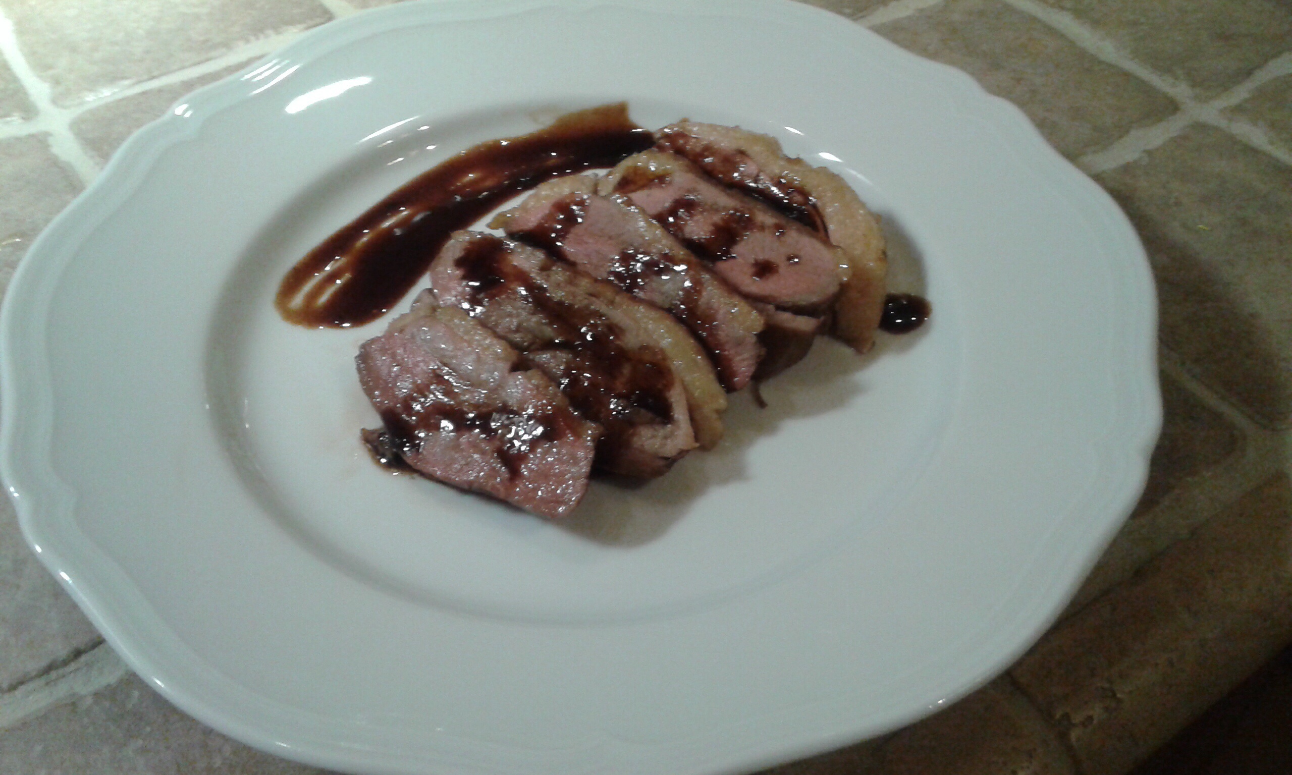 Petto d’anatra all’aceto balsamico