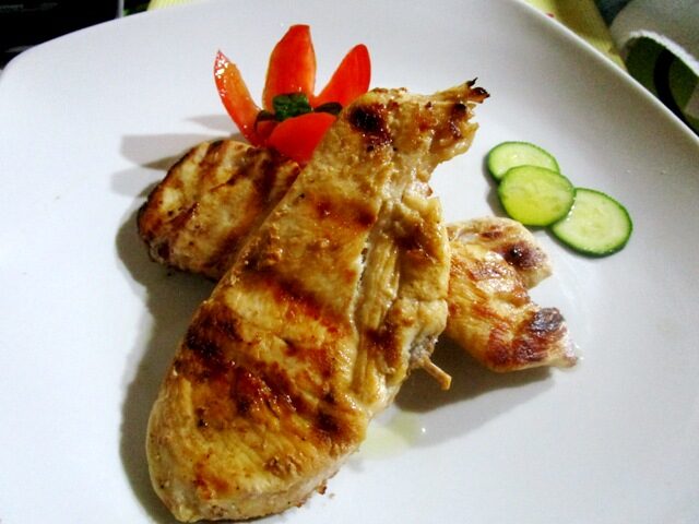 Petto di pollo alla griglia