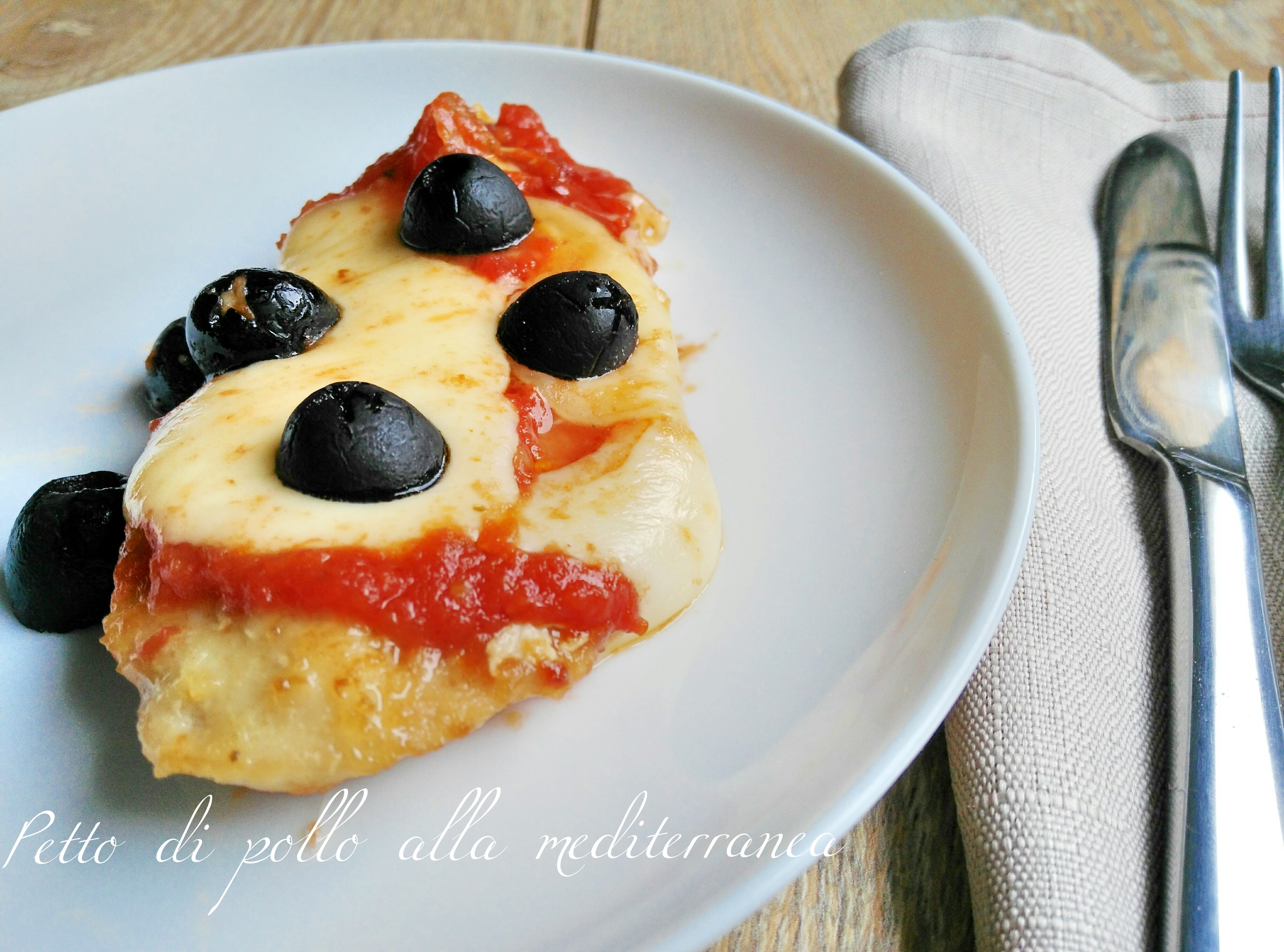 Petto di pollo alla mediterranea