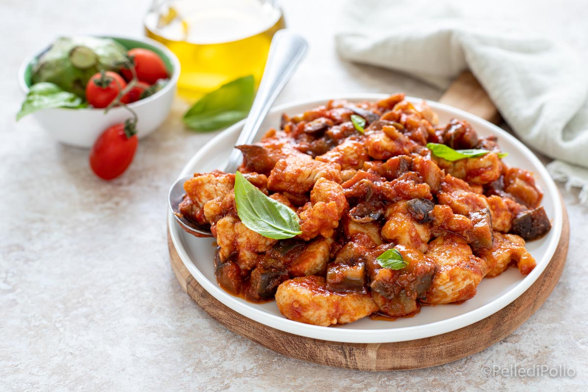 Petto di pollo alla norma