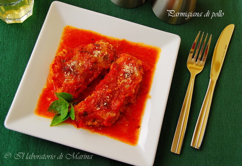 PETTO DI POLLO ALLA PARMIGIANA AL FORNO