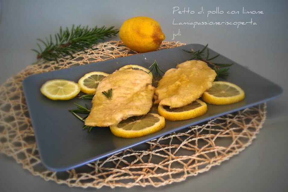 Petto di pollo con limone, limone di sicilia carne bianca petto di poll