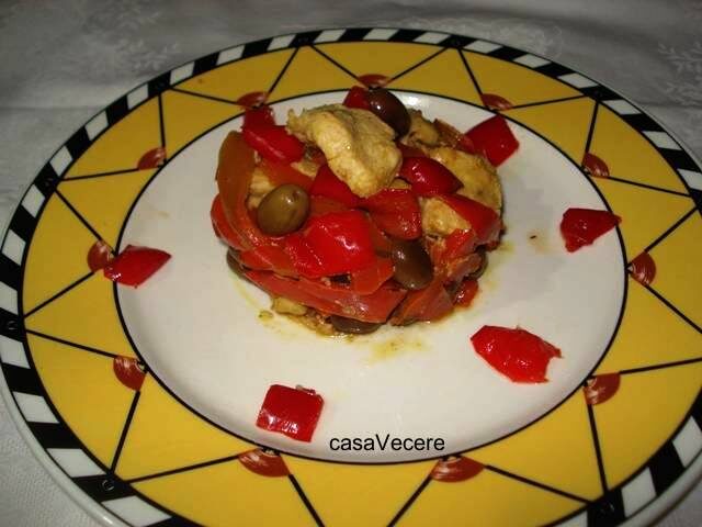 Petto di pollo con verdure in agrodolce (per 4)