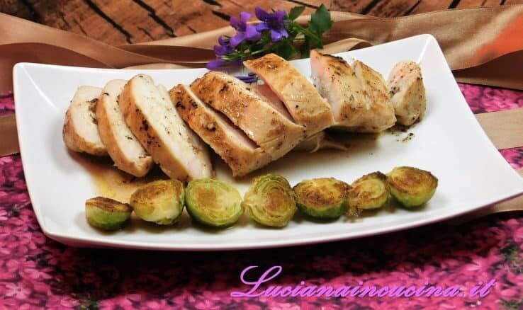 Petto di pollo cotto a bassa temperatura