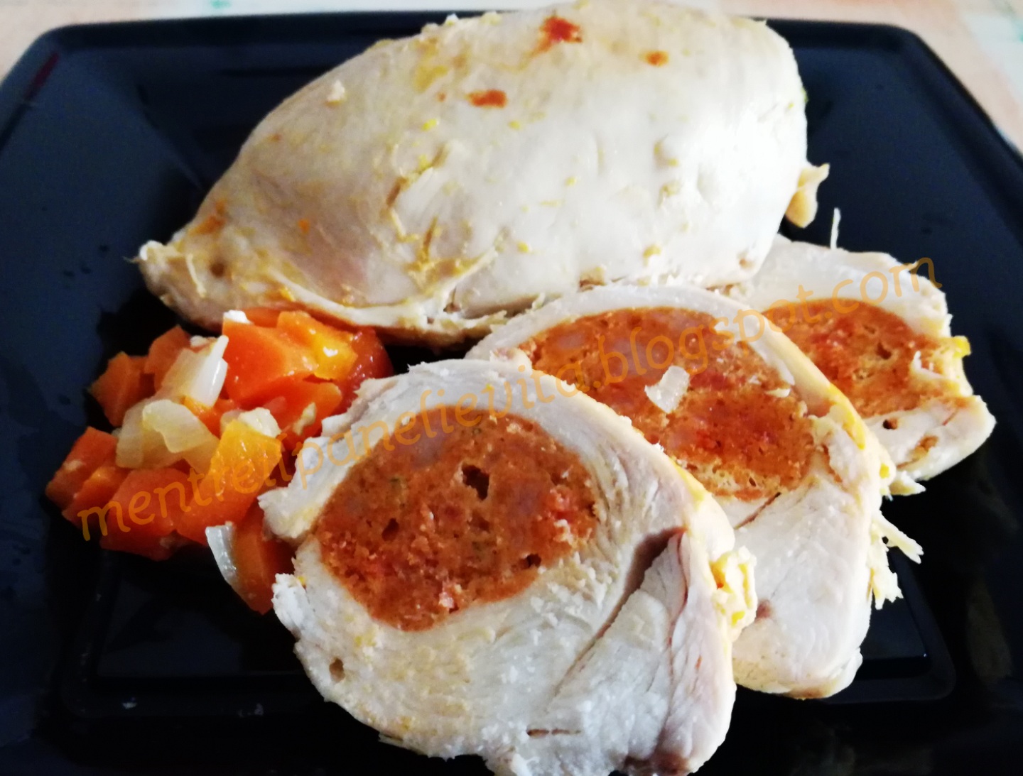 Petto di pollo farcito