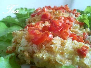 Petto di pollo gratinato al forno