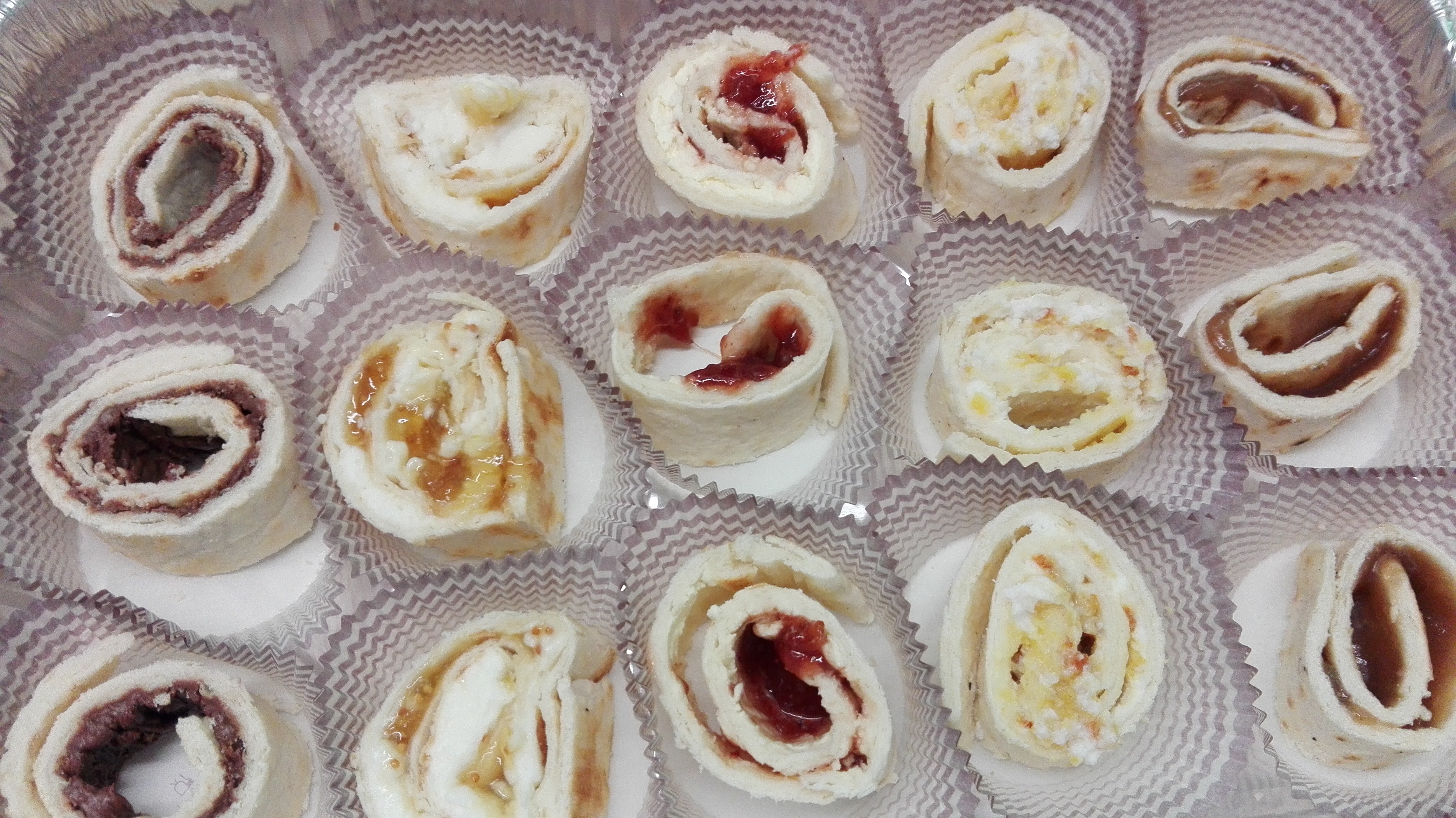 Piada girelle dolci