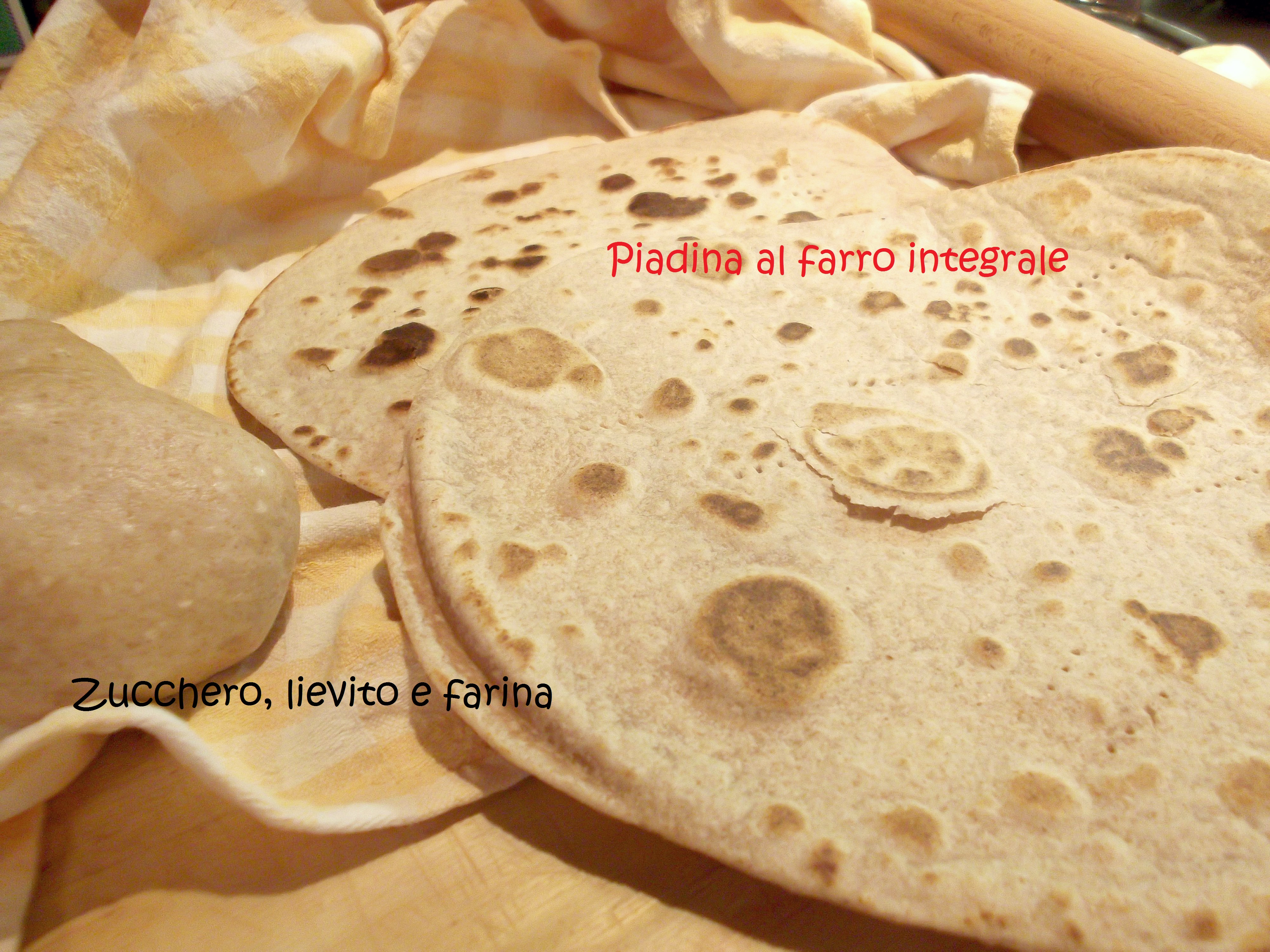 Piadina al farro integrale