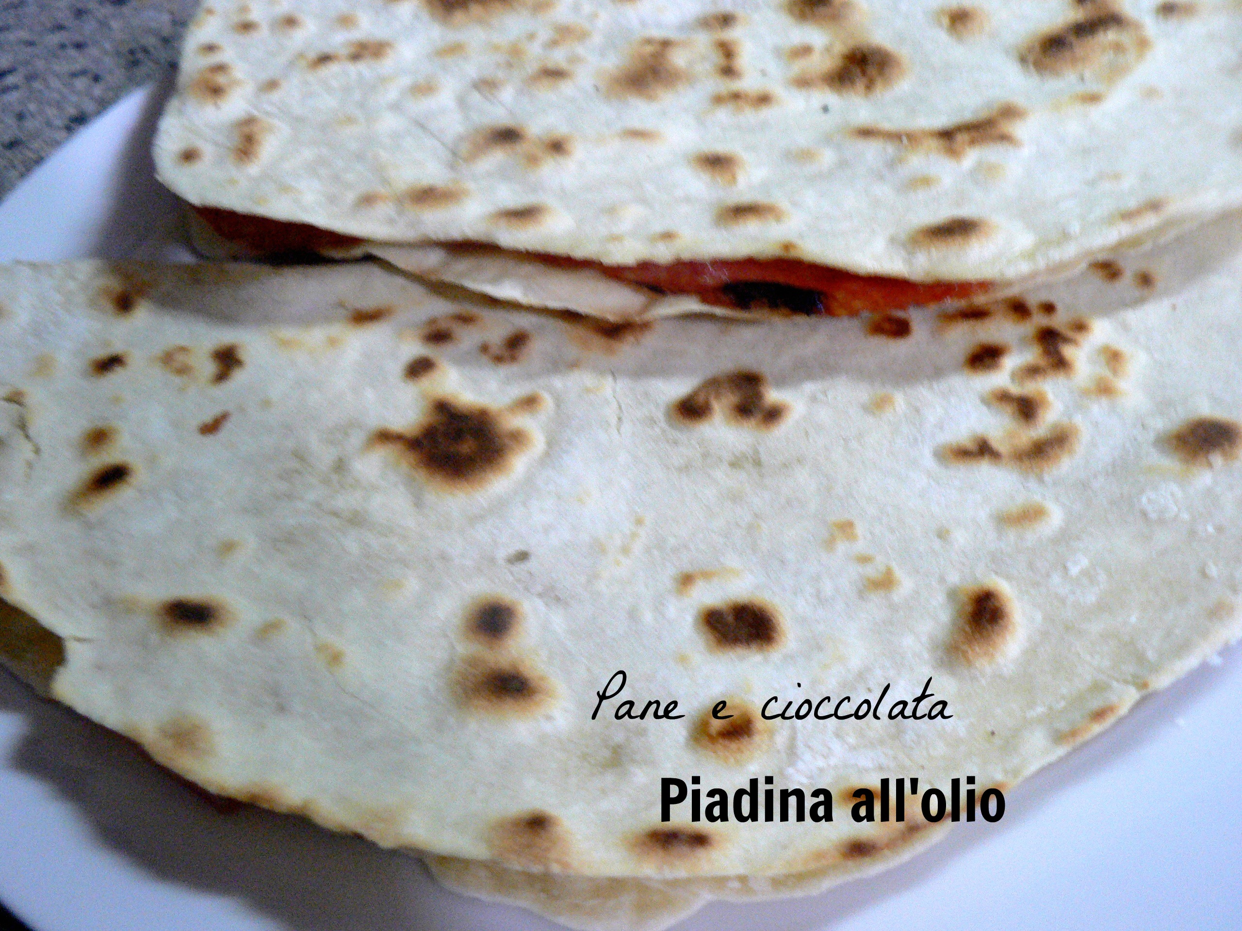 Piadina all’olio