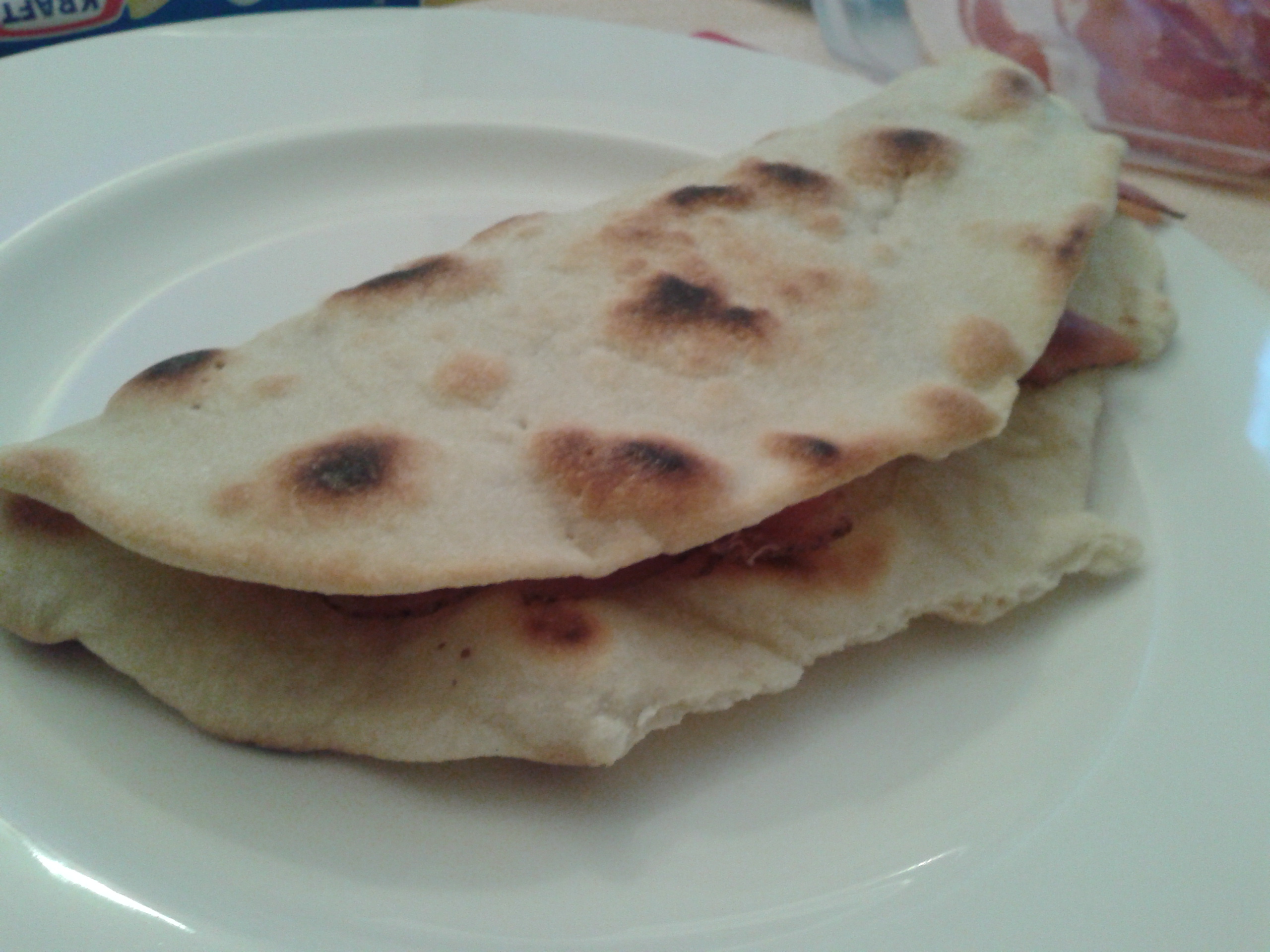 Piadina con esubero di lievito madre