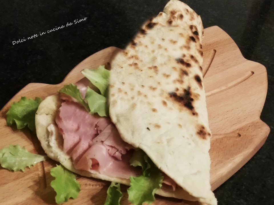 Piadina con lievito madre
