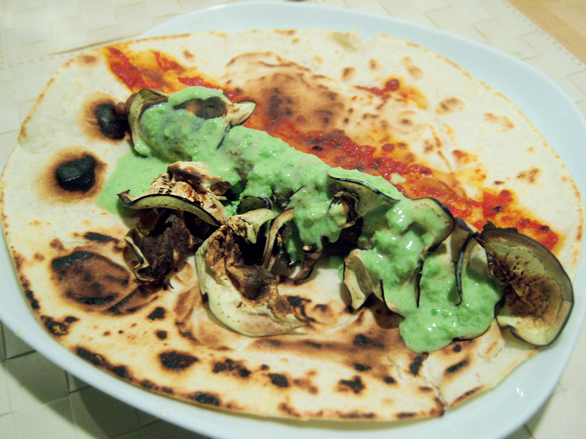 Piadina con salsicciotto