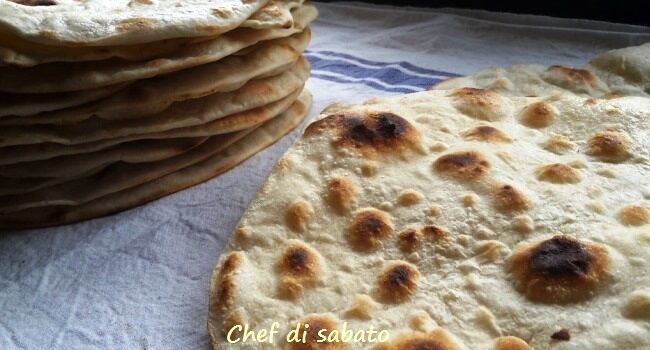Piadina fatta in casa