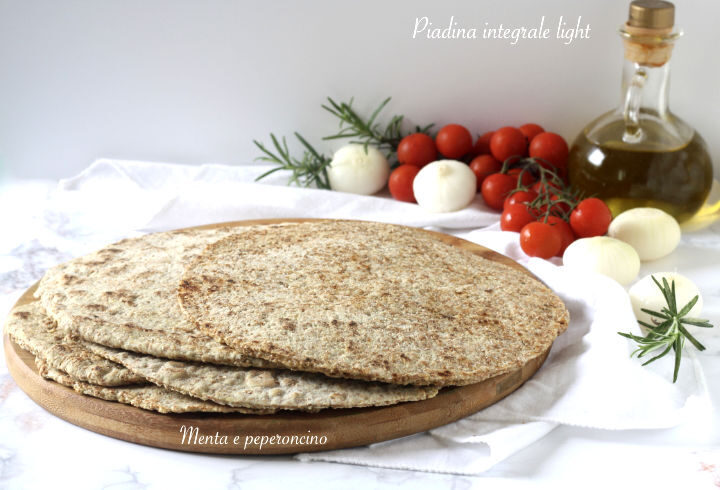 Piadina integrale light