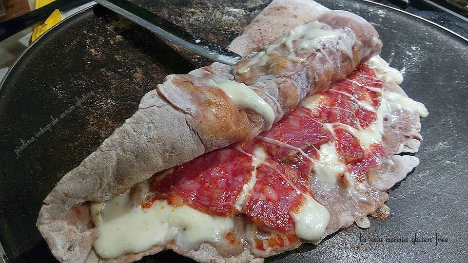 Piadina integrale senza glutine