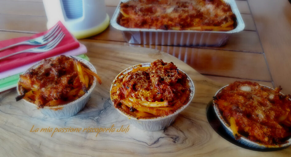 Pic nic pasta al forno