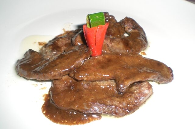 Piccata di vitello al marsala