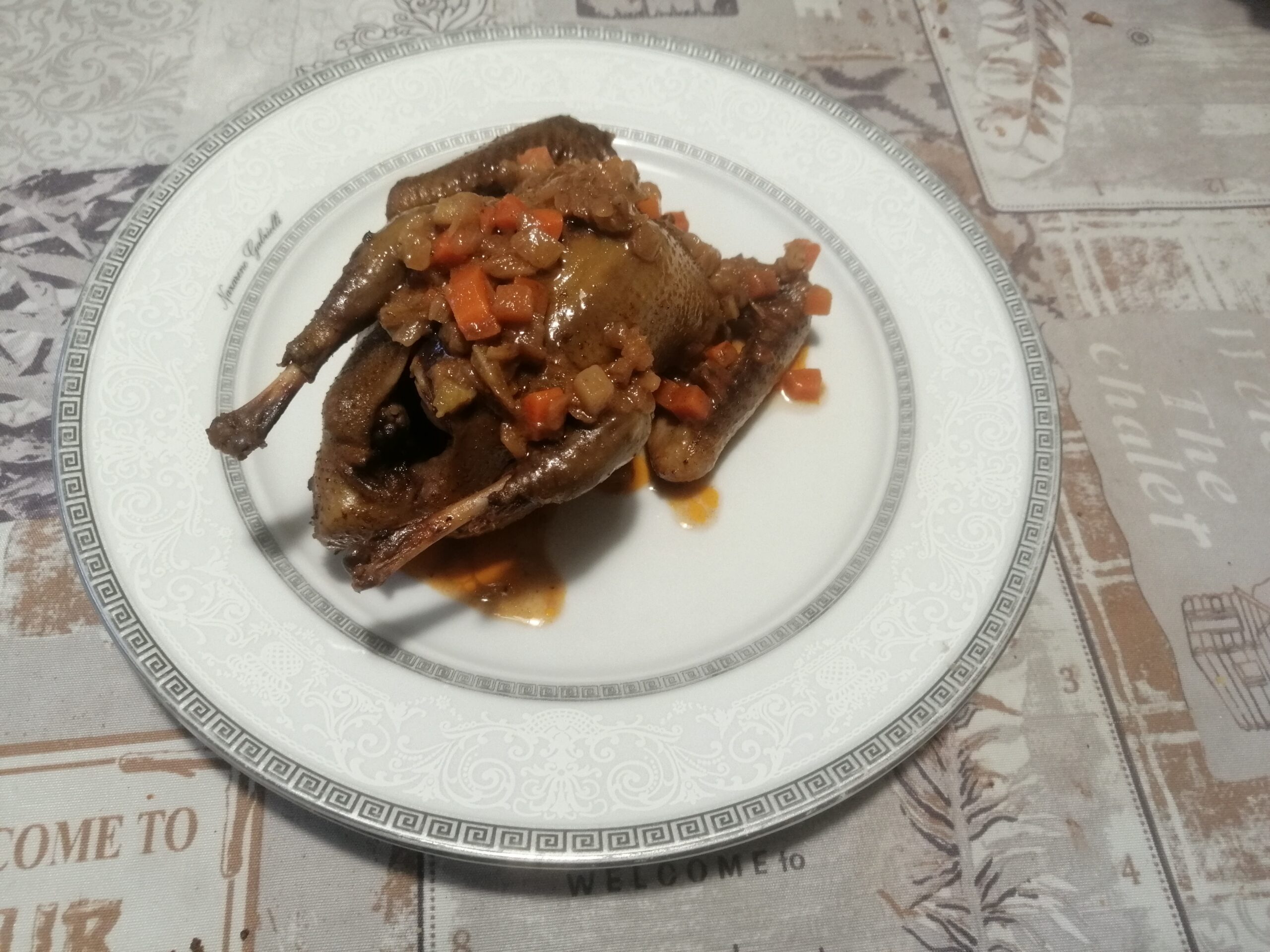 Piccione in salmì
