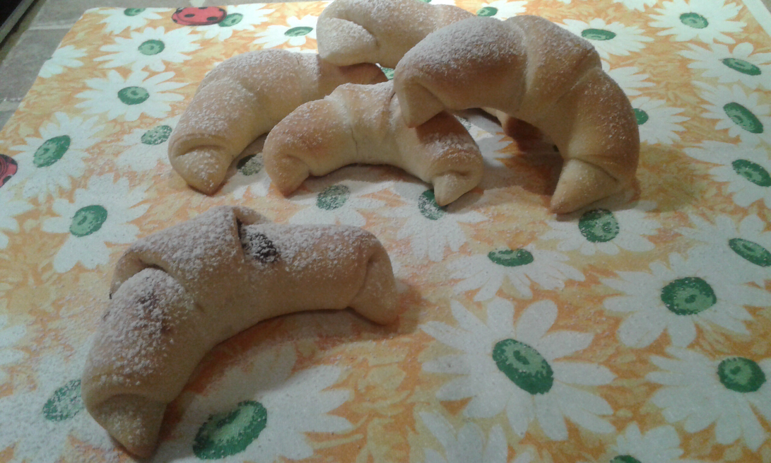 Piccoli panbrioche alla nutella