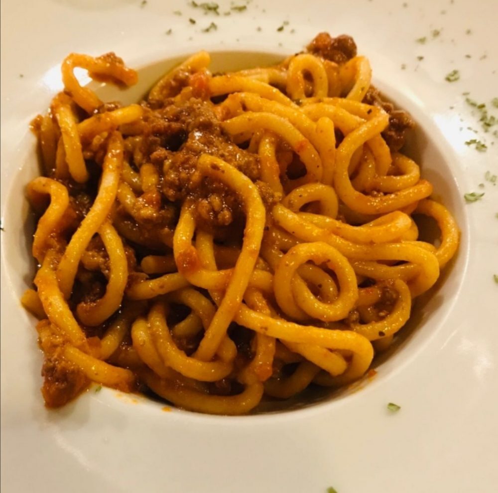 Pici al ragù toscano