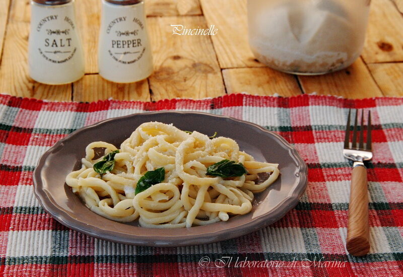 Pincinelle con esubero di pasta madre