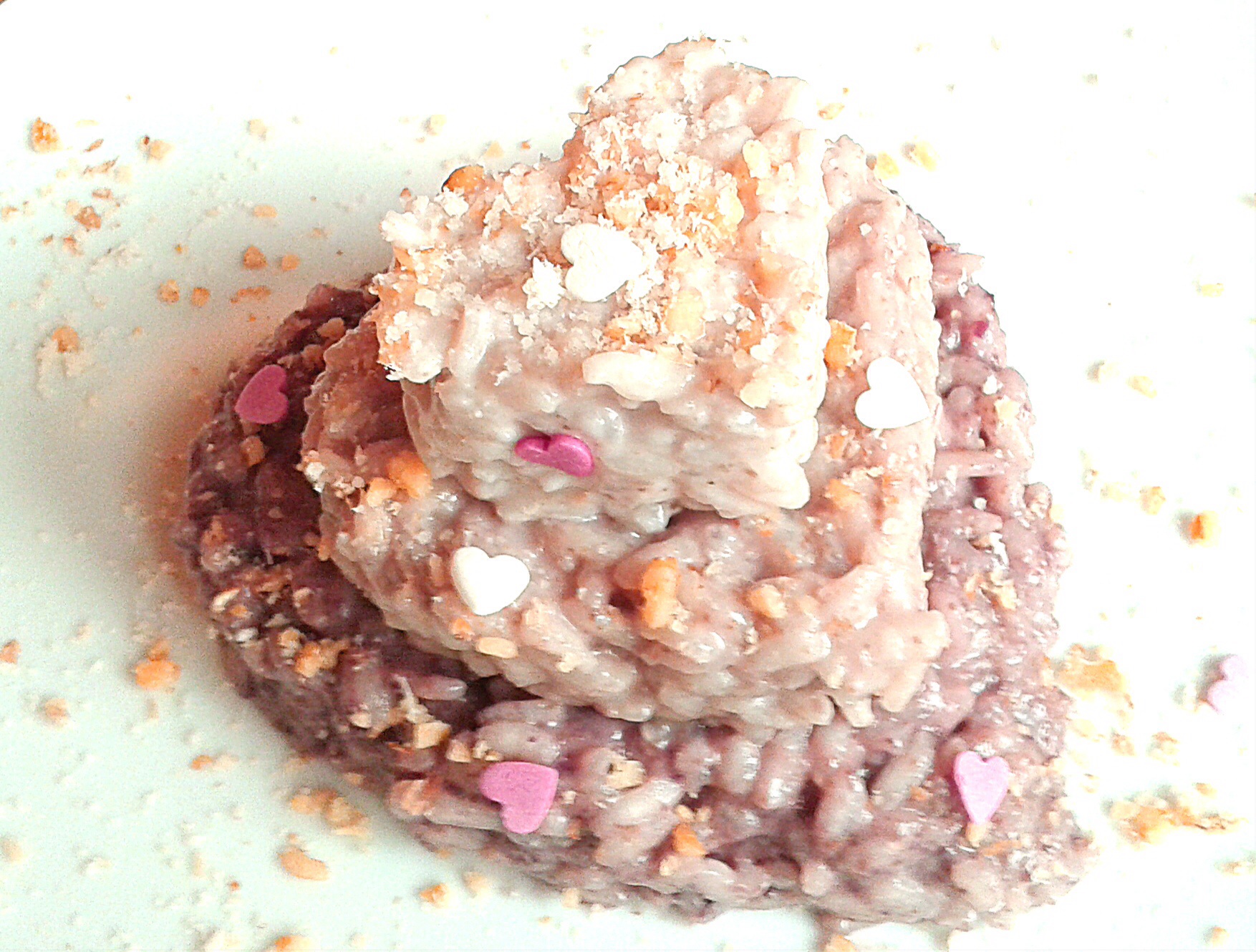 Pink rise al radicchio