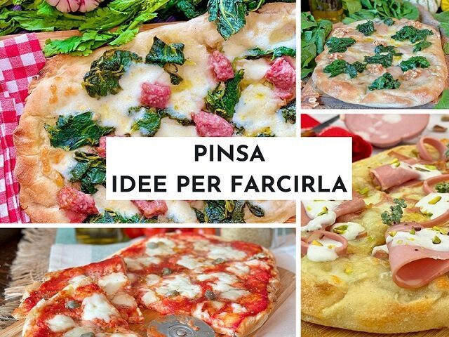 Pinsa ricetta 4 condimenti