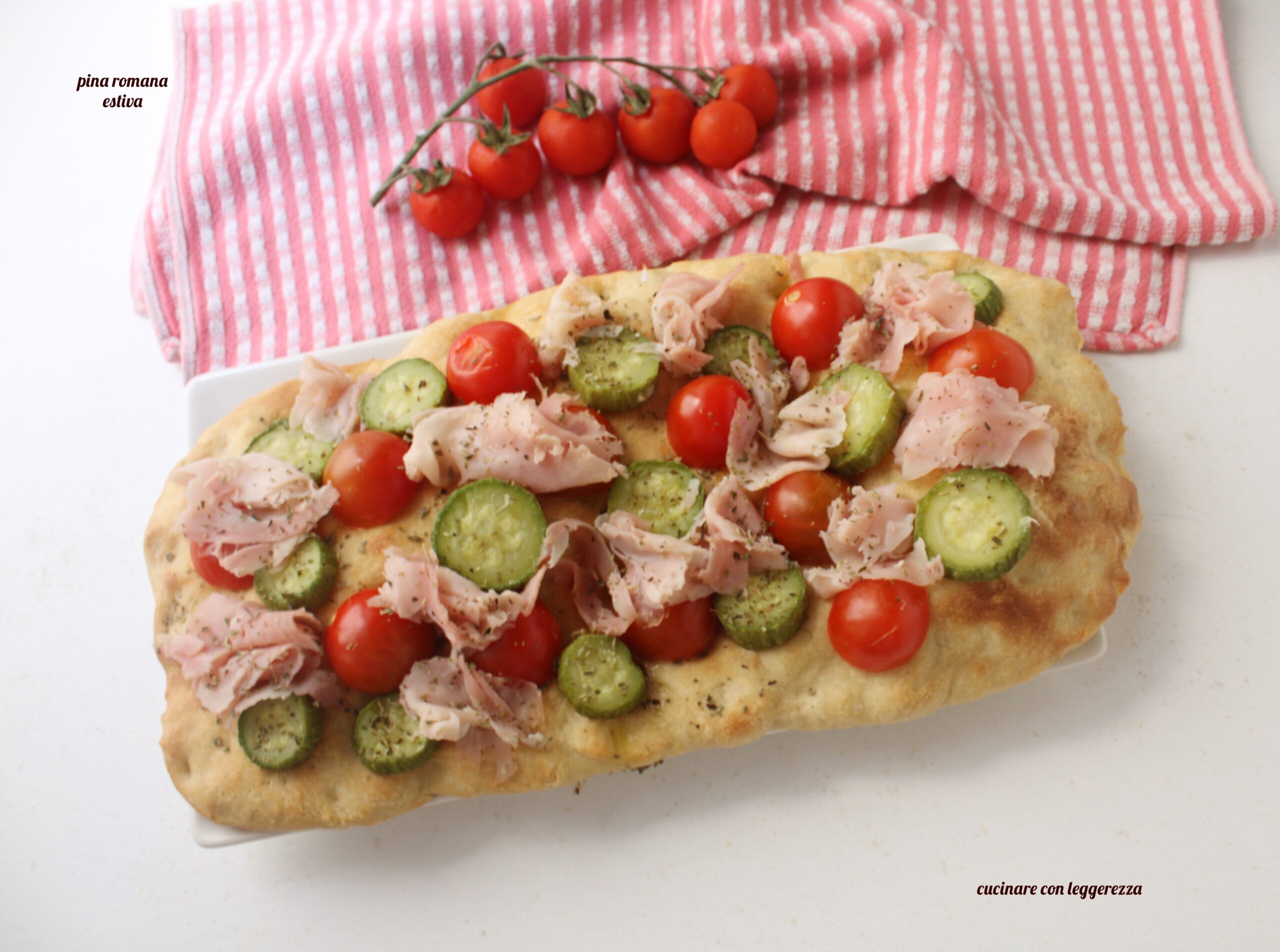Pinsa romana estiva – lievito madre