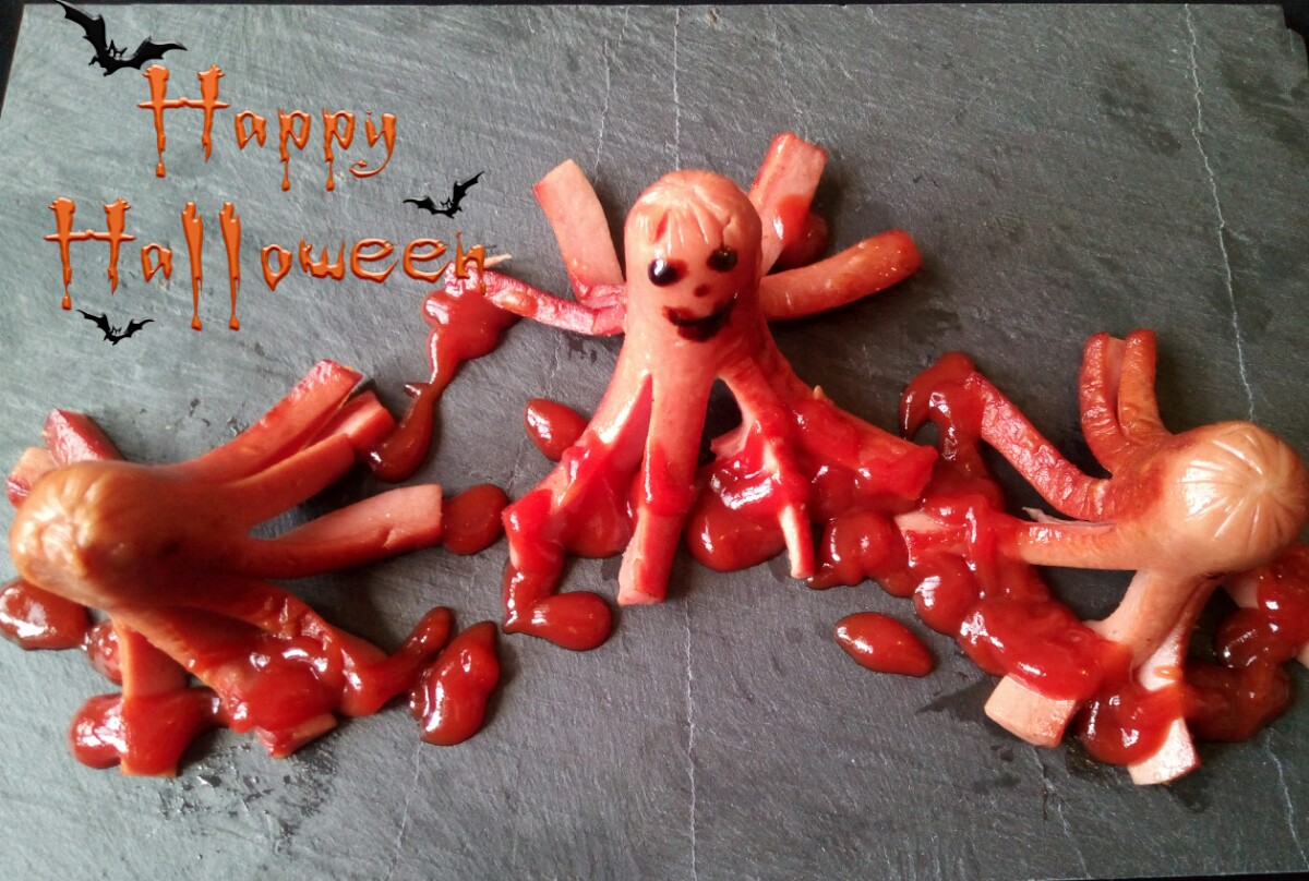 Piovre di halloween – ricetta per bambini