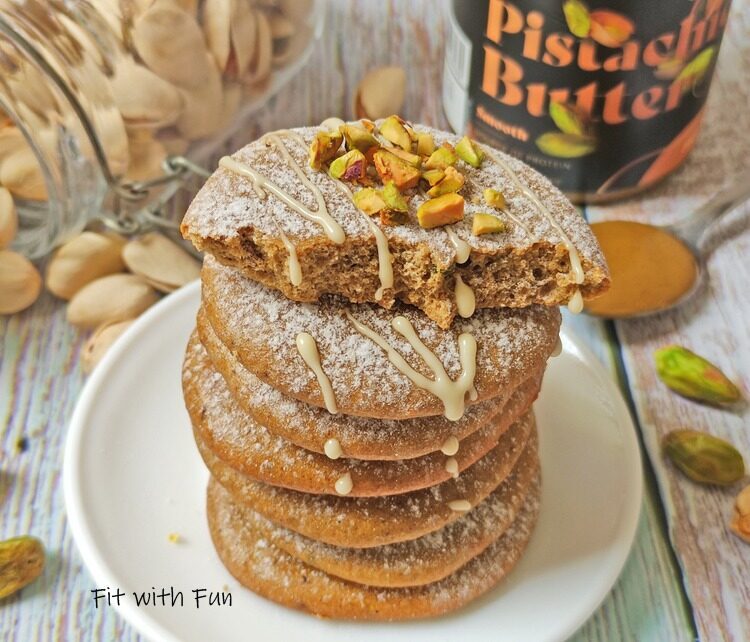Pistacchiotti fit biscotti proteici al pistacchio senza glutine