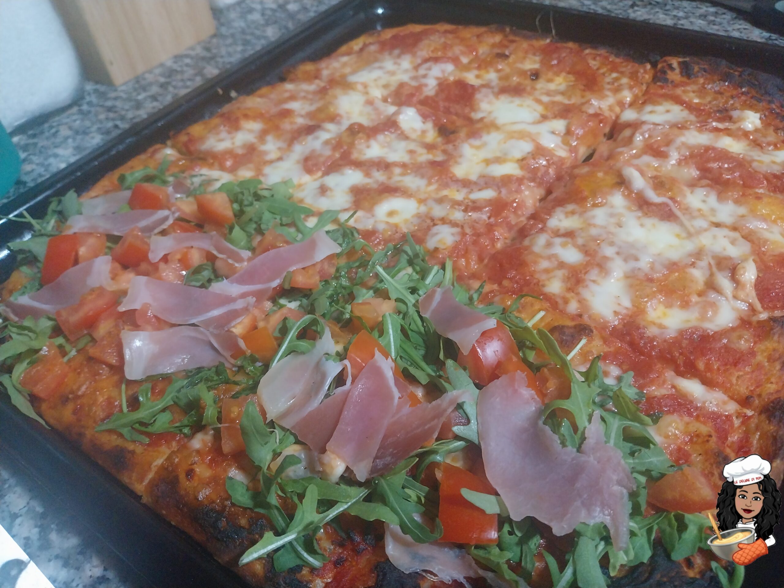 Pizza ad alta idratazione