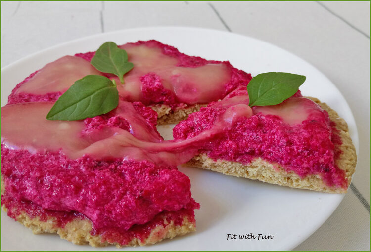 Pizza allo yogurt proteica e senza glutine