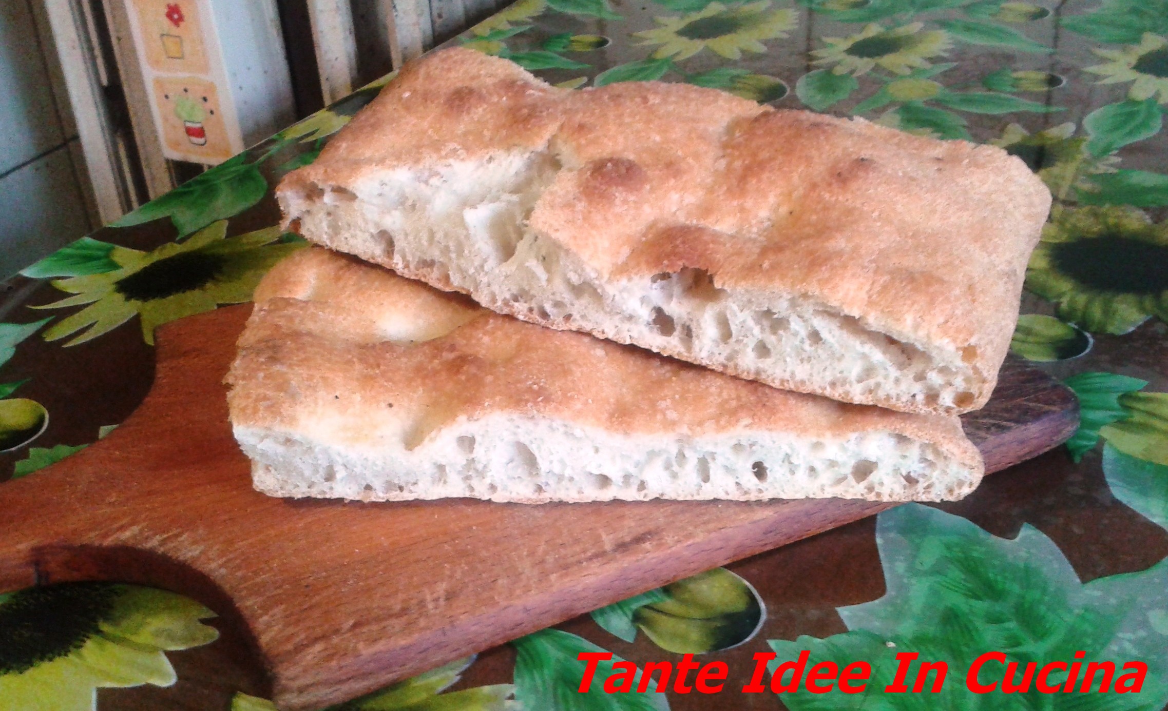 Pizza bianca morbida
